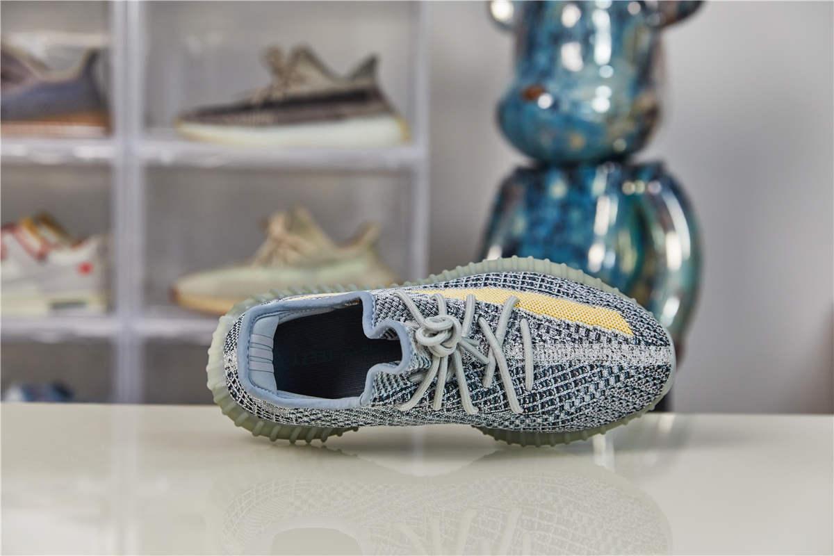 PK GOD ADIDAS YEEZY BOOST 350 V2 ASH BLUE RETAIL MATERIALS READY TO SHIP